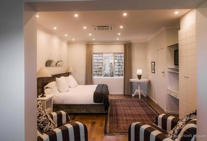 اتاق استاندارد با چشم‌انداز باغ, Schulphoek Seafront House