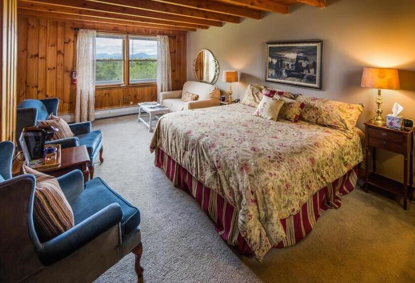 디럭스 룸 킹사이즈 침대, Snowvillage Inn