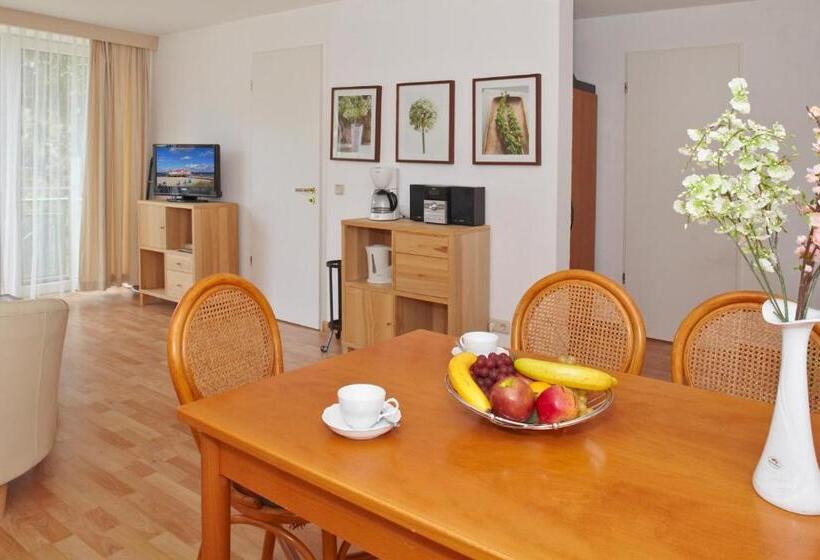 침실 1개 아파트, Aparthotel Tropenhaus Bansin