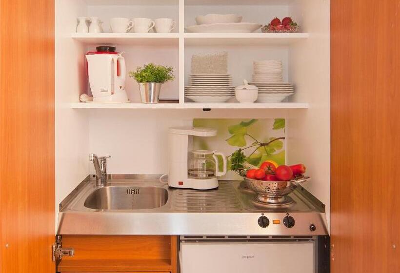 1ベッドルームエコノミーアパートメント, Aparthotel Tropenhaus Bansin