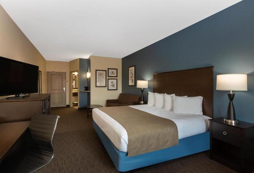 غرفة قياسية سرير كينج لذوى الإحتياجات الخاصة, Americinn By Wyndham Sioux Falls North
