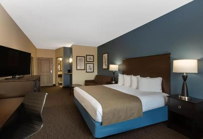 اتاق استاندارد با تخت بزرگ برای معلولان, Americinn By Wyndham Sioux Falls North