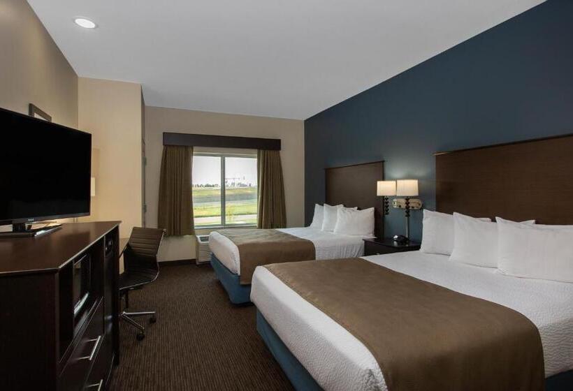 غرفة قياسية سرير ملكى لذوى الإحتياجات الخاصة, Americinn By Wyndham Sioux Falls North