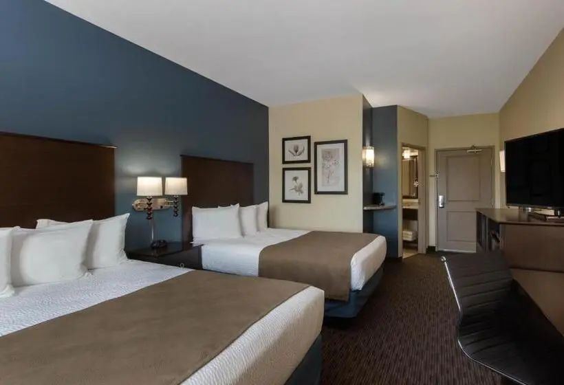 اتاق استاندارد با تخت دو نفره بزرگ برای معلولان, Americinn By Wyndham Sioux Falls North