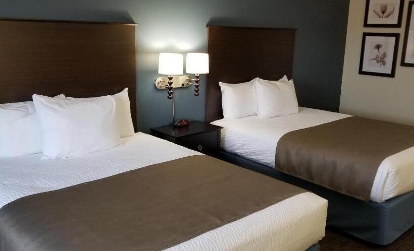 غرفة قياسية سرير ملكى لذوى الإحتياجات الخاصة, Americinn By Wyndham Sioux Falls North