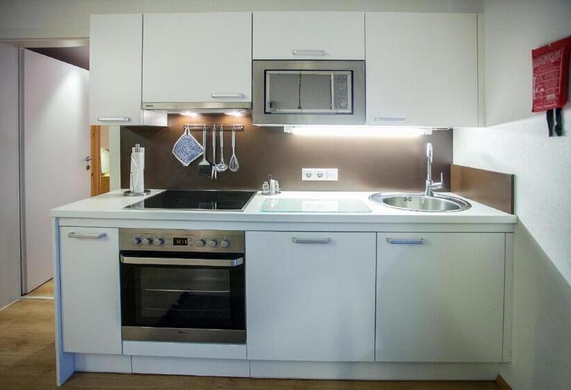 침실 2개 아파트, Gästehaus Waldrand Garni