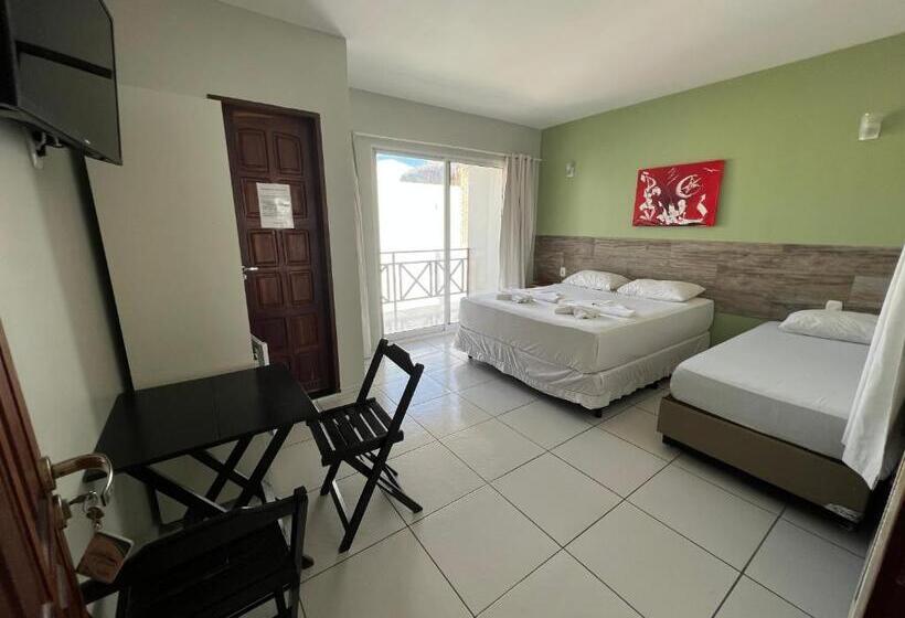 Standaard Driepersoonskamer met Balkon, Pousada Dunas Beach