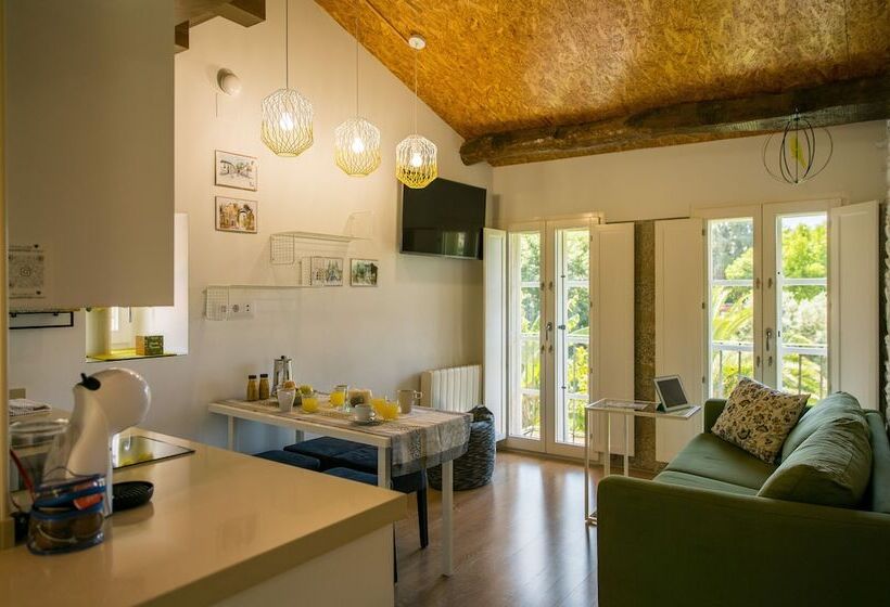 带花园景观及2个卧室的公寓, Roompedra Apartamentos Turísticos