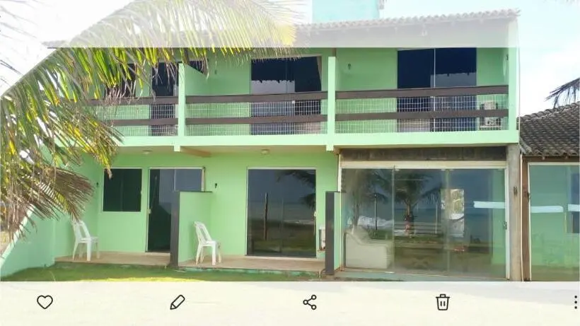 オーシャンビュースタンダードルームバルコニー付き, Pousada Aldeia Do Forte