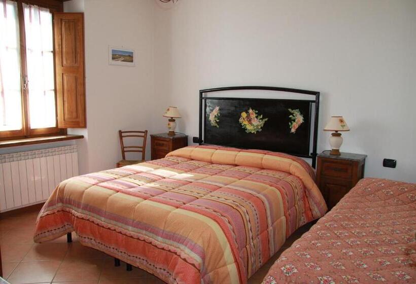 Стандартный внешний трехместный номер с ванной комнатой, Agriturismo Podere Fiume