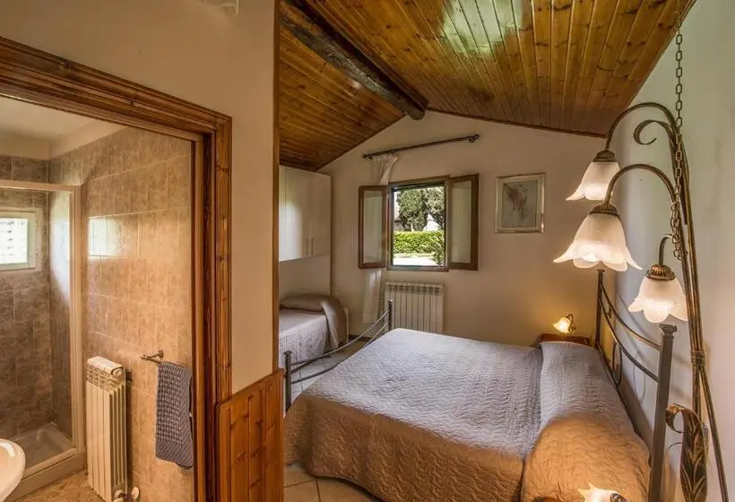 庭の見える1ベッドルームアパートメント, Agriturismo Podere La Fornace