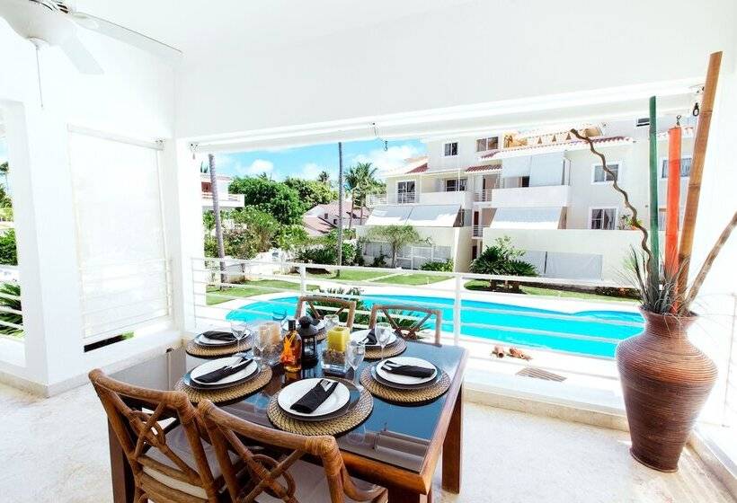 침실 2개 디럭스 아파트, Las Terrazas Vip Pool Beach Club & Spa