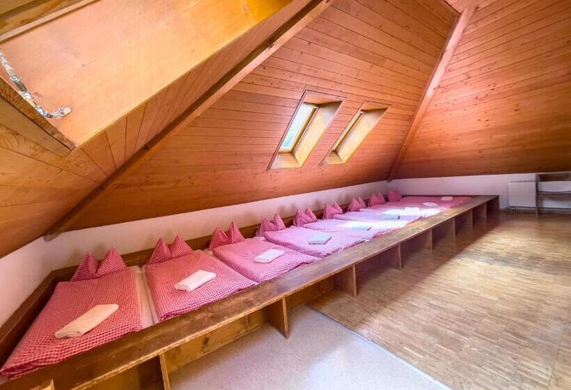 Кровать в Общей Комнате, Berggasthaus Tannalp