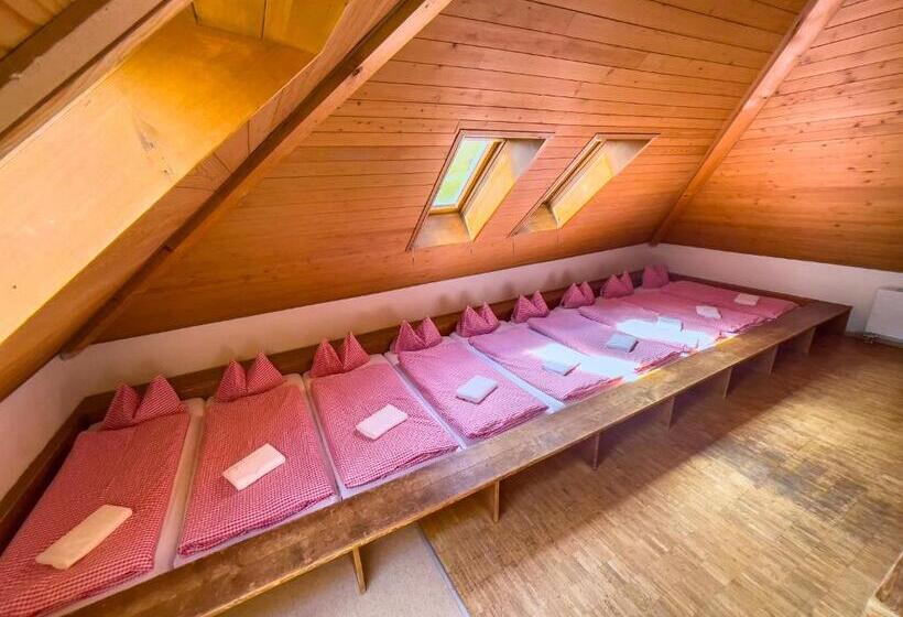 Кровать в Общей Комнате, Berggasthaus Tannalp