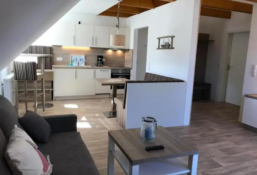 Deluxe-huoneisto 1 Makuuhuone, Pension Windrose