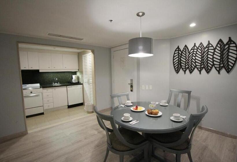 침실 2개 스위트, Aparta  Torres De Suites