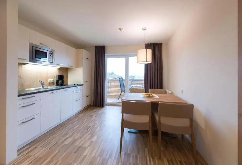 バルコニー付き1ベッドルームアパートメント, Appartementhotel Sonnenhof