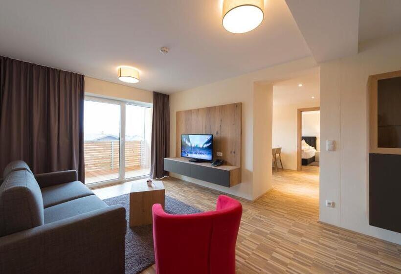 Апартаменты 1 Спальня с Балконом, Appartementhotel Sonnenhof