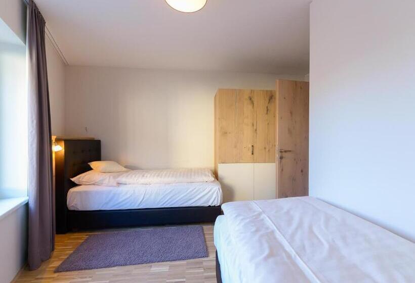 带阳台两卧公寓, Appartementhotel Sonnenhof