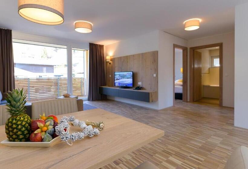 带阳台两卧公寓, Appartementhotel Sonnenhof