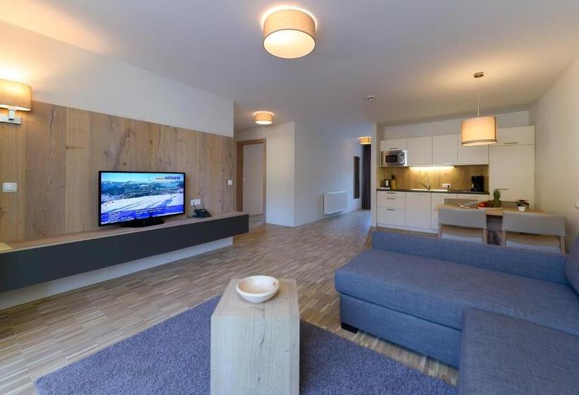 带阳台两卧公寓, Appartementhotel Sonnenhof