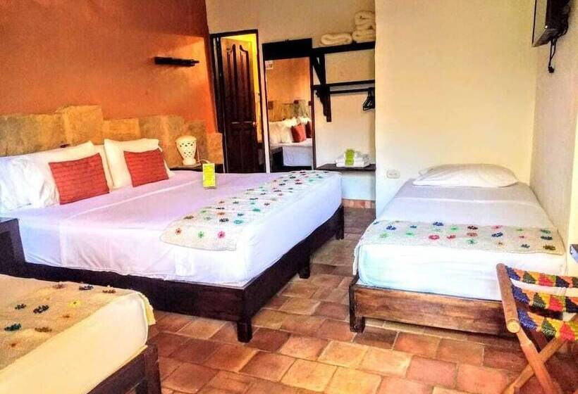 ファミリールーム, La Loma Hotel Barichara