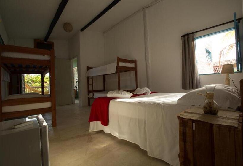 غرفة عائلية, Pousada Vila Mundi Itaúnas