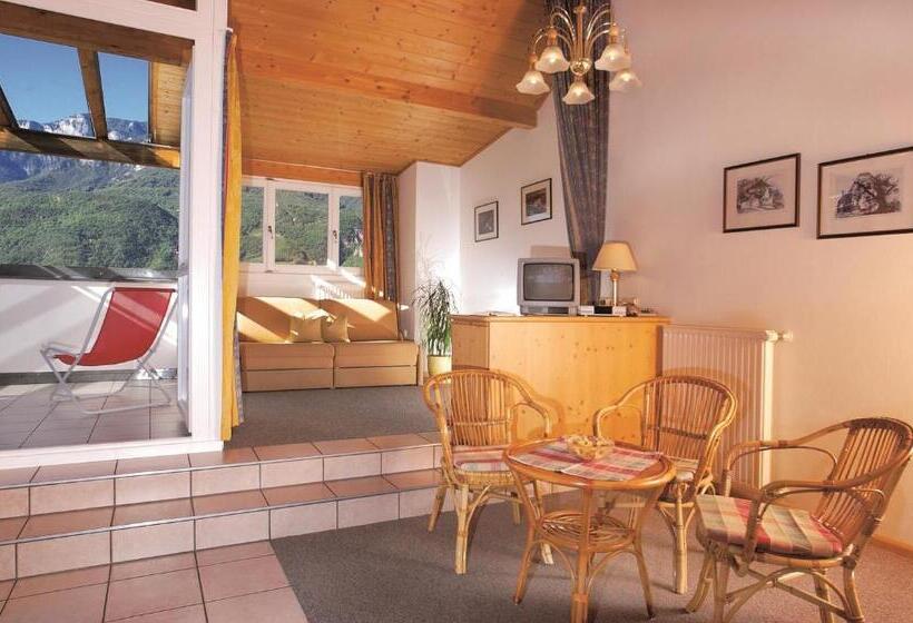 شقة غرفة واحدة مزودة بتراس, Residence Haus Kaltersee