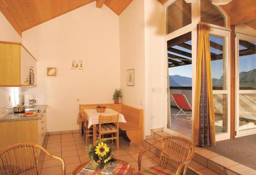 テラス付き１ベッドルームアパートメント, Residence Haus Kaltersee