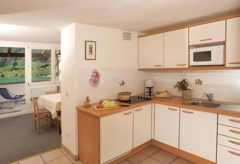 شقة غرفة واحدة مزودة بتراس, Residence Haus Kaltersee