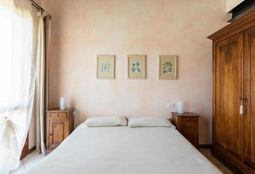 חדר סטנדרט עם מרפסת, Cascina Clarabella