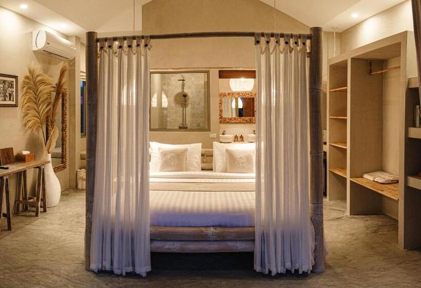 Deluxe-bungalow, The Deck Cottages Samui