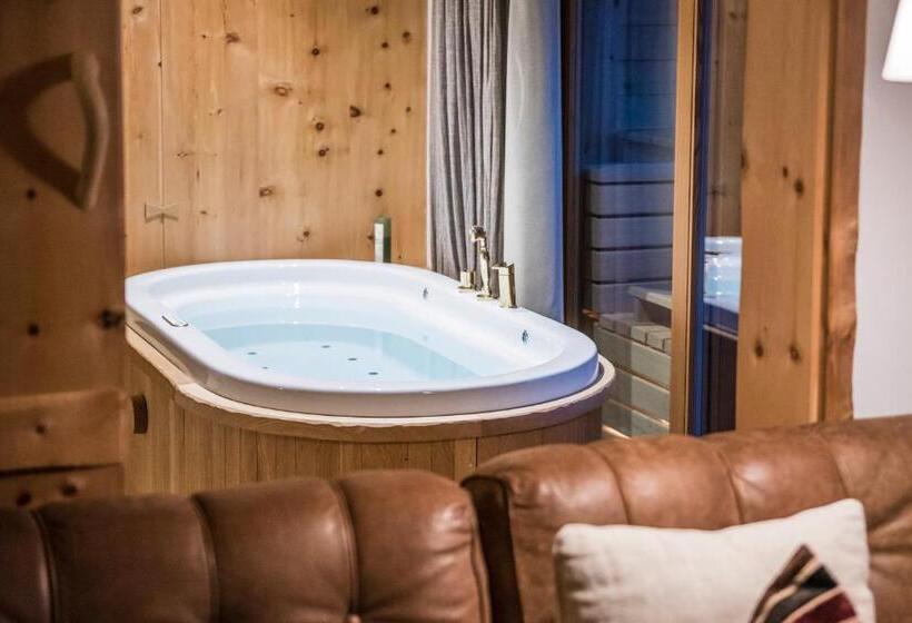 침실 1개 디럭스 아파트, Naturhotel Lüsnerhof