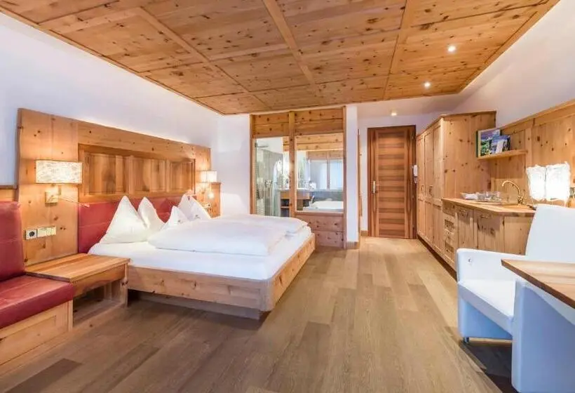 Deluxe-huone Poreallas, Naturhotel Lüsnerhof
