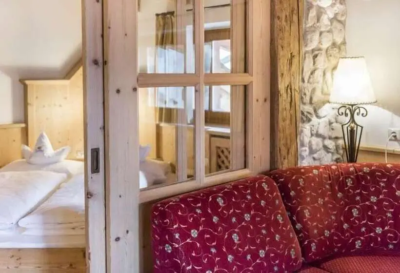 Deluxe-huone Parveke, Naturhotel Lüsnerhof