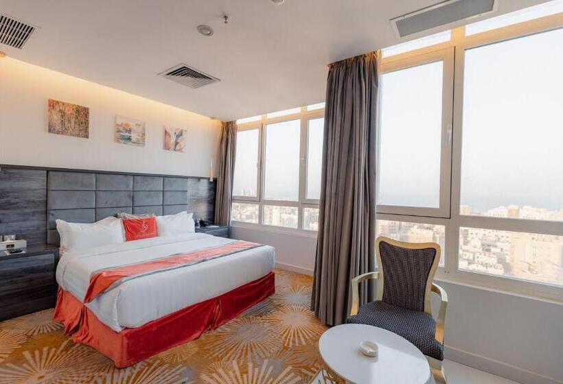 带1个卧室的带海景的公寓, Wahaj Hotel Apartments 2