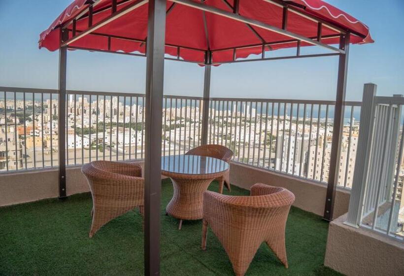 带1个卧室的带海景的公寓, Wahaj Hotel Apartments 2