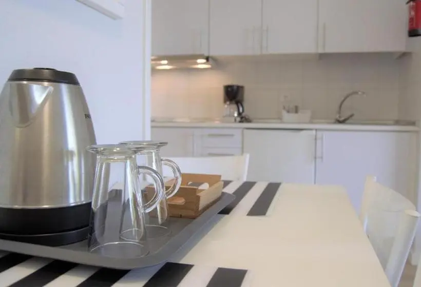 バルコニー付きスタンダードステューディオ, Apartamentos Turísticos Vitoria By Petit Hotels