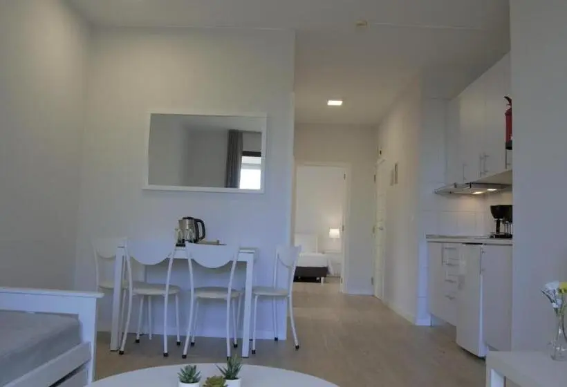 １ベッドルームのスーペリアアパートメント, Apartamentos Turísticos Vitoria By Petit Hotels