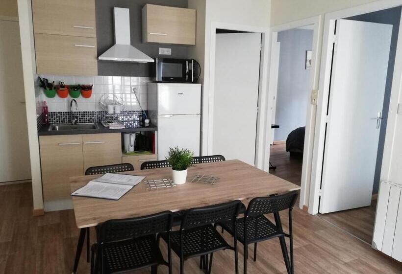 带2个卧室的公寓, Appart Alma