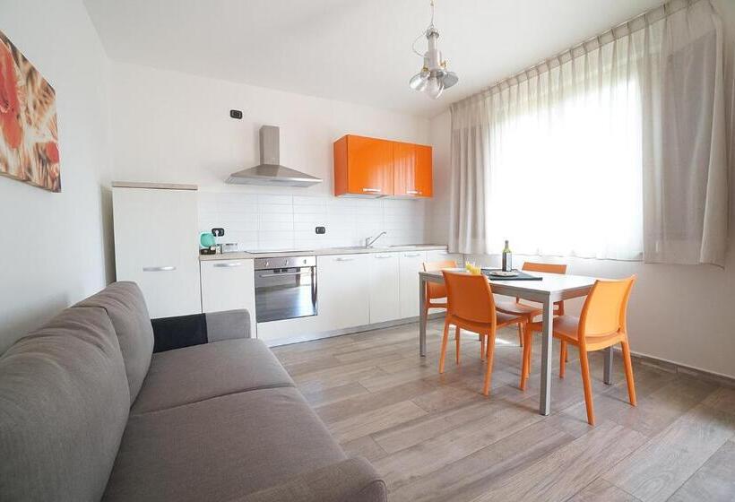 침실 1개 풀장 전망 아파트, Cascina Al Colle