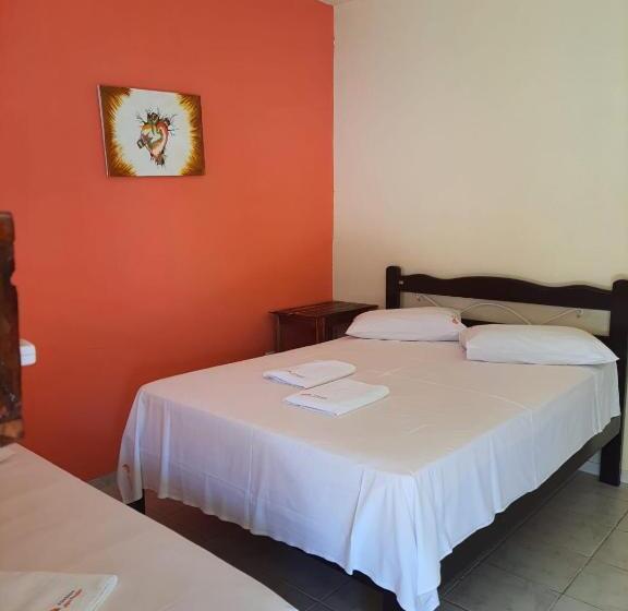 חדר דלוקס לשלושה, Pousada Meu Paraíso