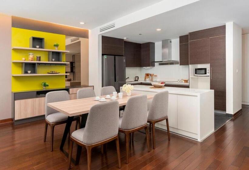 آپارتمان 3 خوابه, Lancaster Hanoi Service Apartment