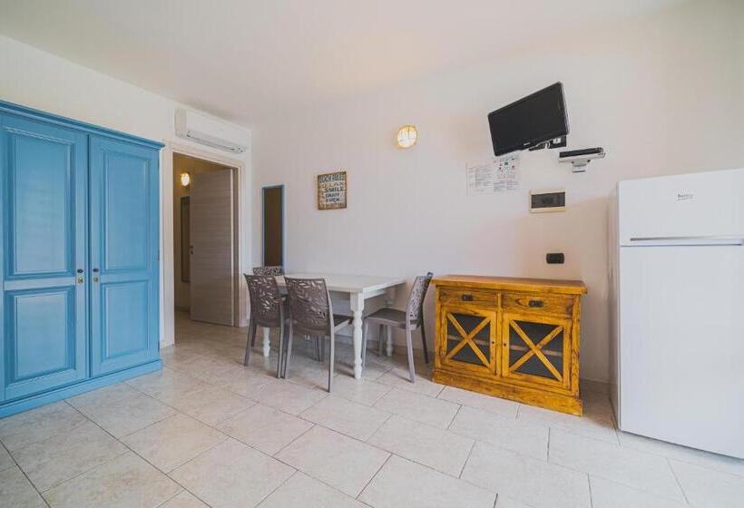 プールの見える1ベッドルームアパートメント, Residence Villa Rosi