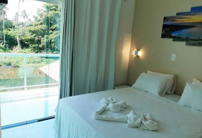 اتاق استاندارد با بالکن, Pousada Concha Dourada