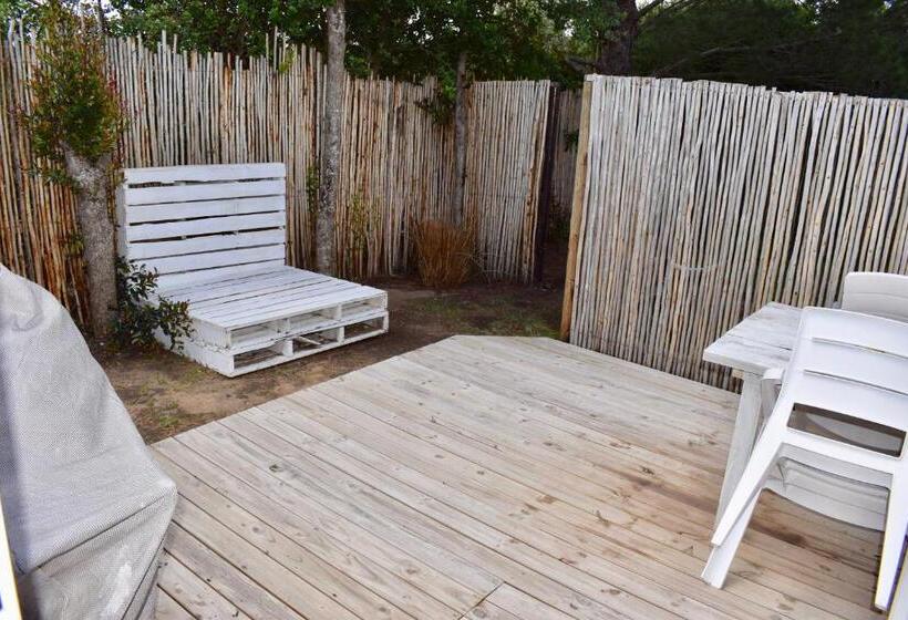 اتاق استاندارد با تراس, The Green Palm Cottage