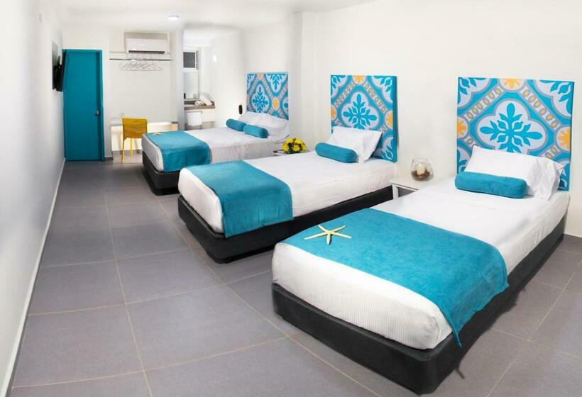 חדר סטנדרט לארבעה, Akuamarina