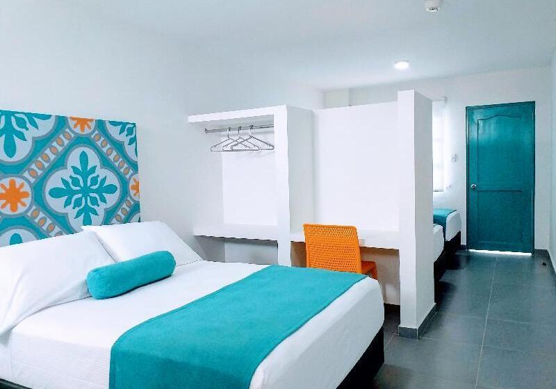 חדר סטנדרט לארבעה, Akuamarina