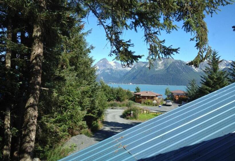 غرفة ديلوكس ذات إطلالة جانبية على البحر, Angels Rest On Resurrection Bay Llc