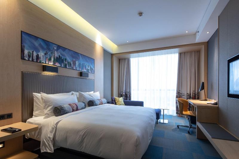 Standaardkamer met Kingsize Bed, Aloft Shanghai Zhangjiang Haike